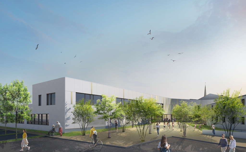 Nouvelle école de Gouesnou, par ENO architectes, Devis couvreur